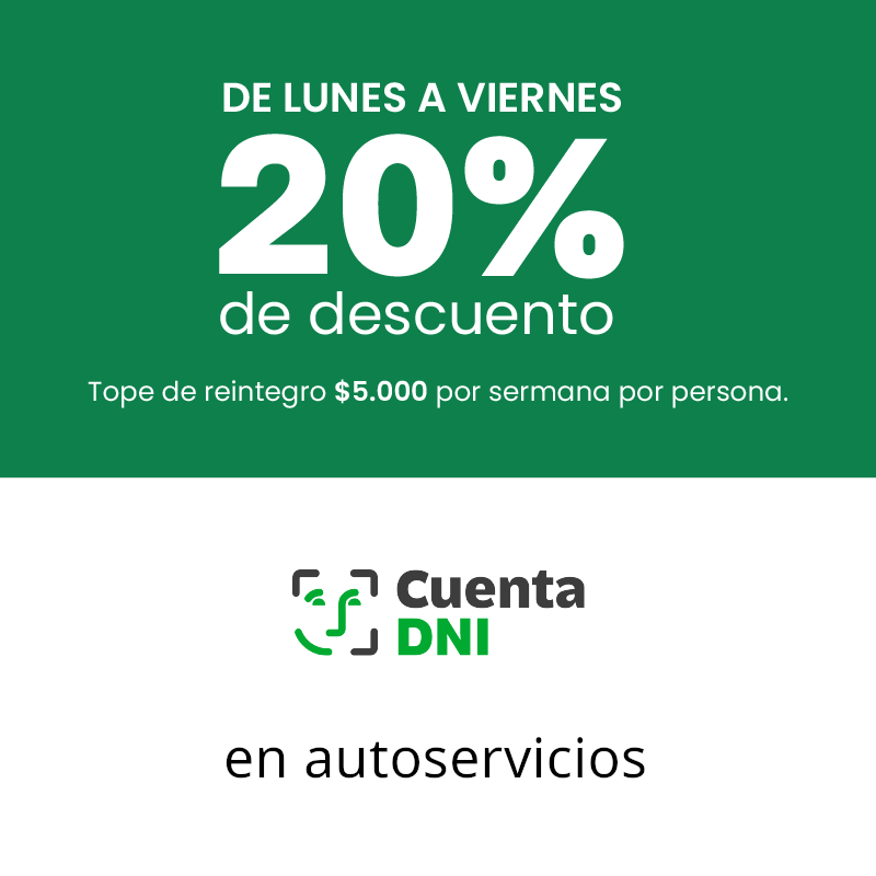 Promociones de lunes a viernes
